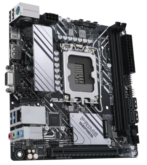 ASUS PRIME H610I-PLUS D4-CSM mini ITX motherboard - Intel H610 LGA 1700