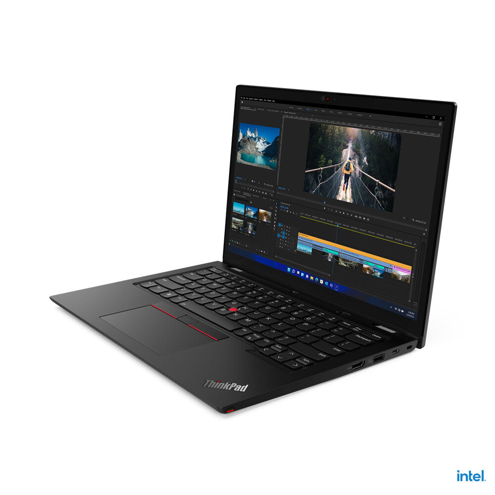 Lenovo ThinkPad L13 Yoga Gen 3 Hybrid (2-in-1) - 33.8 cm (13.3&quot;) - Touchscreen - Intel® Core™ i7-1255U - 16 GB DDR4-SDRAM - 512 GB SSD - Wi-Fi 6 - Windows 11 Pro - Black