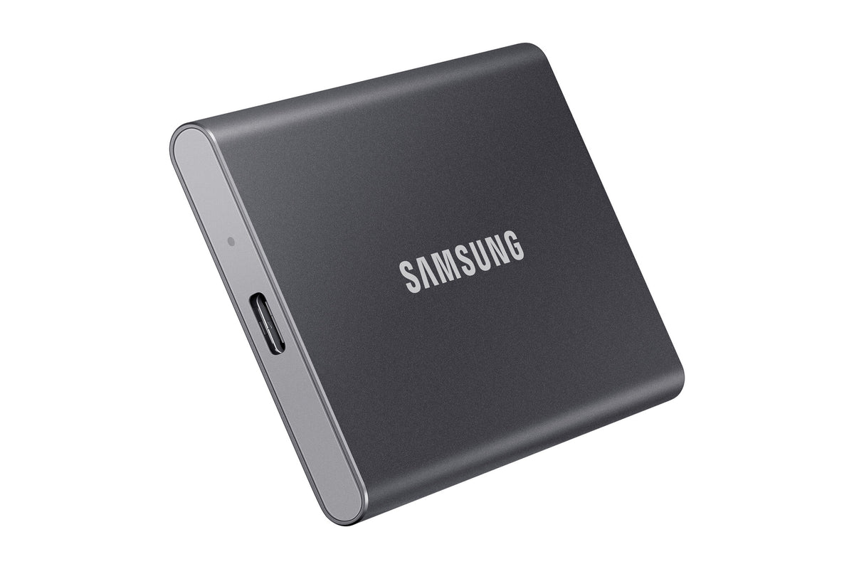 Samsung T7 Portable SSD in Grey - 500 GB