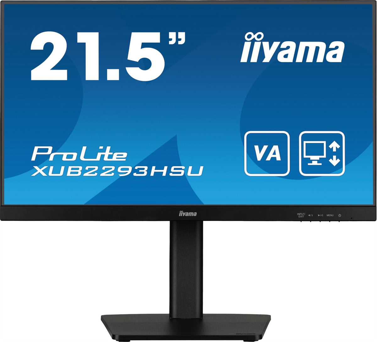 iiyama ProLite XUB2293HSU-B7 - 54.6 cm (21.5&quot;) - 1920 x 1080 pixels FHD LED Monitor