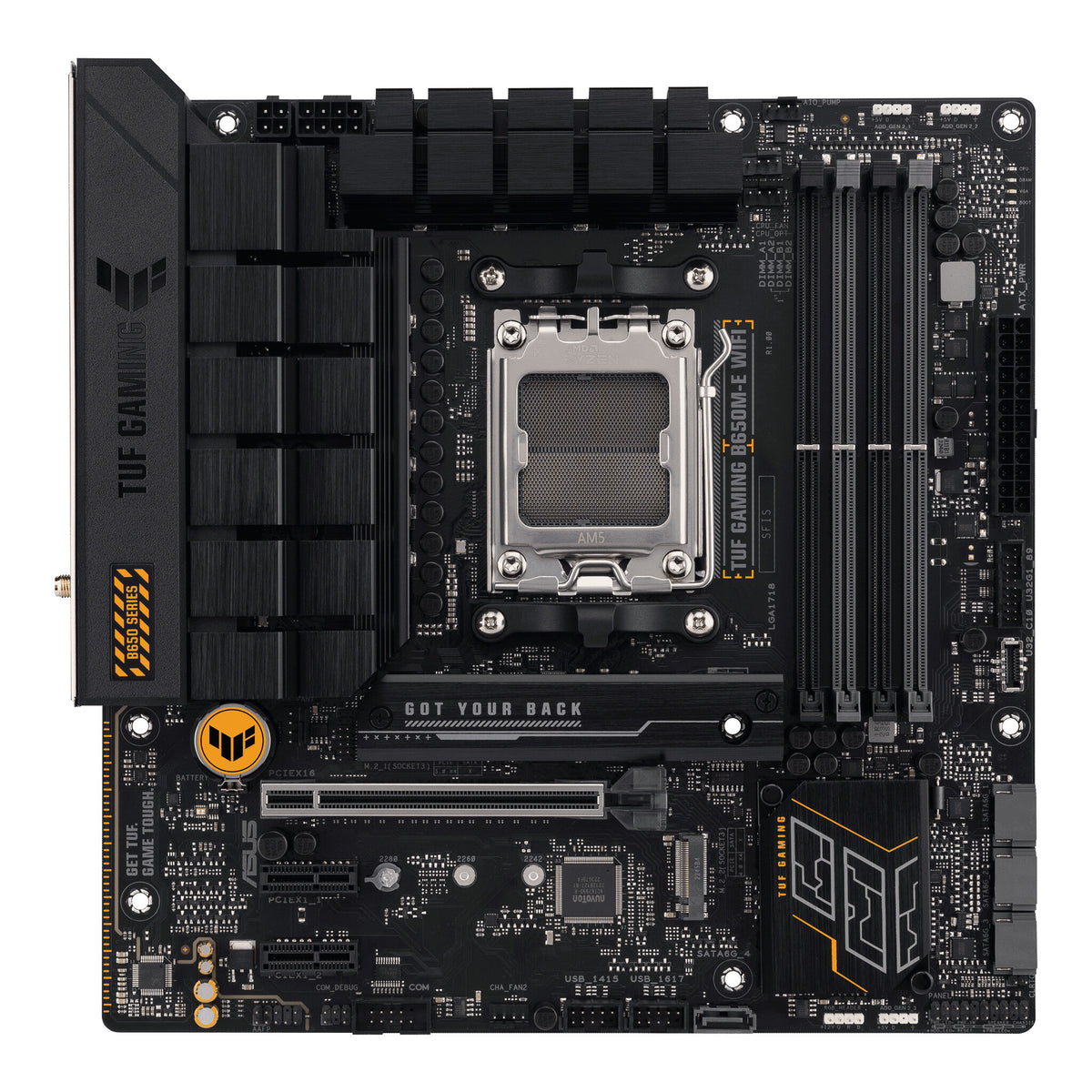 ASUS TUF GAMING B650M-E WIFI micro ATX motherboard - AMD B650 Socket AM5