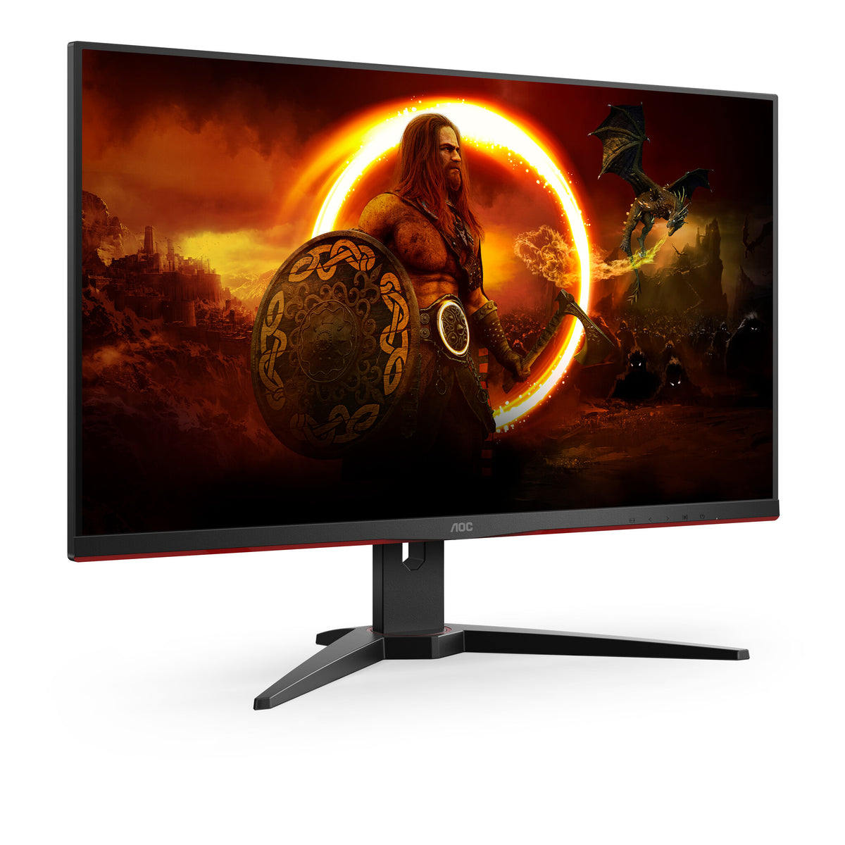 AOC G2 U28G2AE/BK - 71.1 cm (28&quot;) - 3840 x 2160 pixels 4K Ultra HD LED Monitor