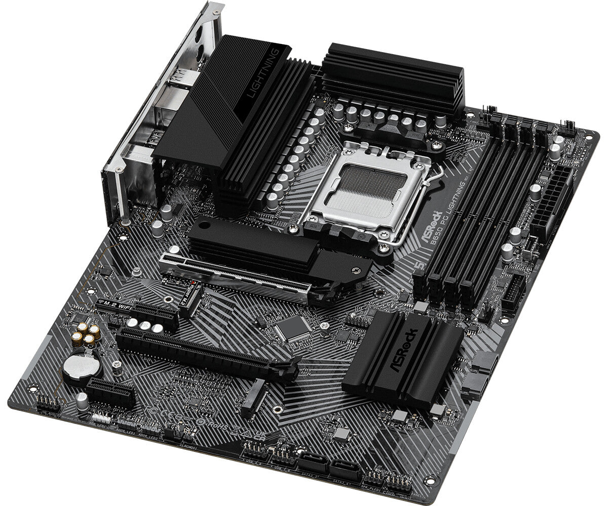 Asrock B650 PG Lightning ATX motherboard - AMD B650 Socket AM5