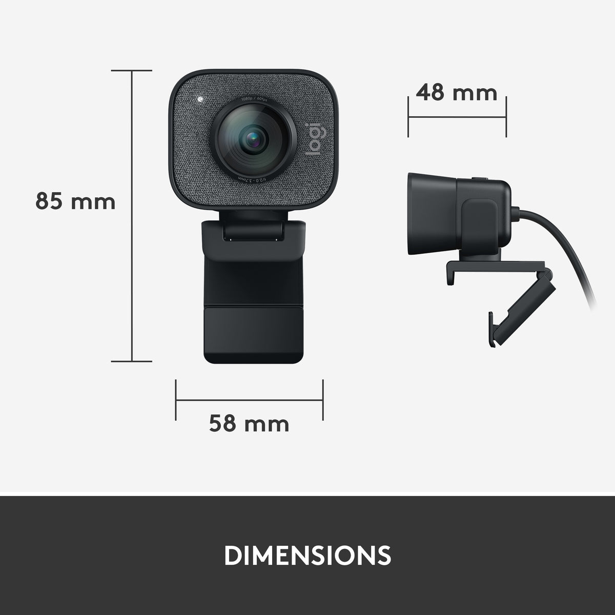 Logitech StreamCam - 1080p Full HD webcam