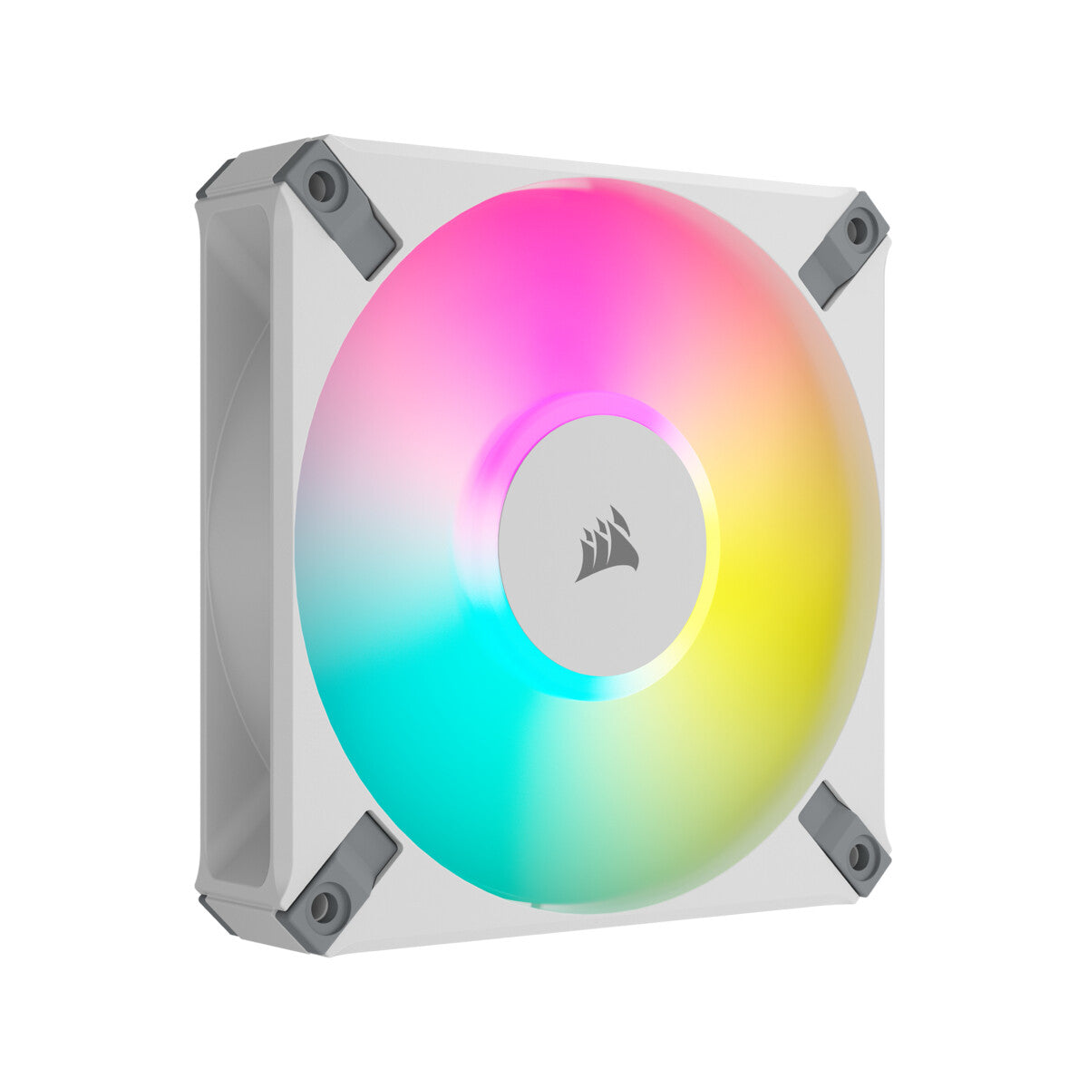 Corsair iCUE AF120 RGB ELITE - PWM Computer Case Fan in White - 120 mm