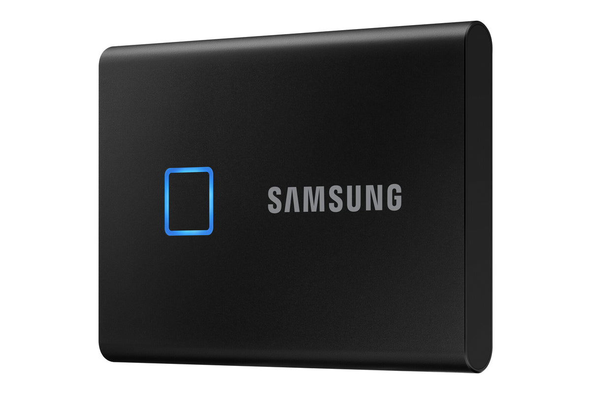 Samsung Portable SSD T7 Touch in Black - 1TB