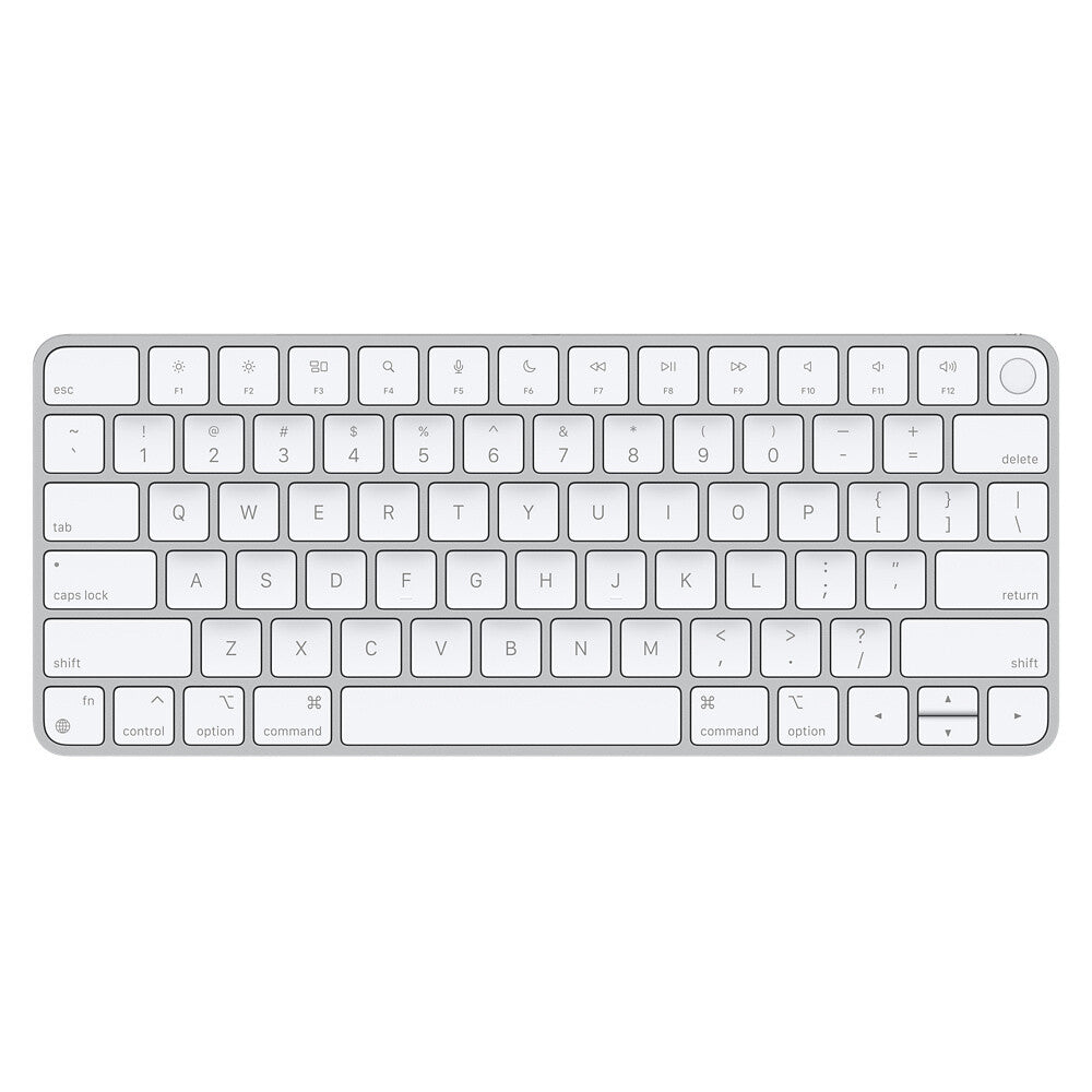 Apple Magic with Touch ID - Bluetooth Wireless Keyboard in White (QWERTY US)