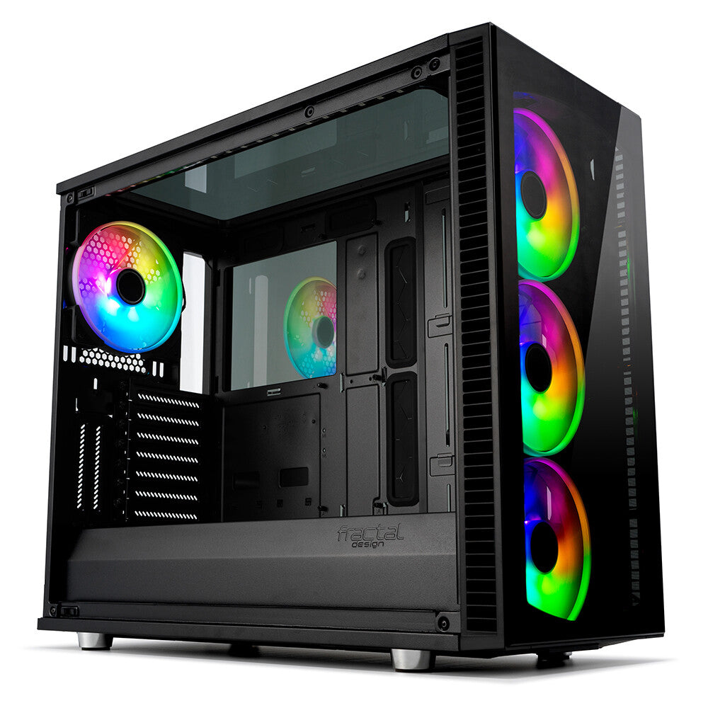 Fractal Design Define S2 Vision RGB - ATX Mid Tower Case in Black