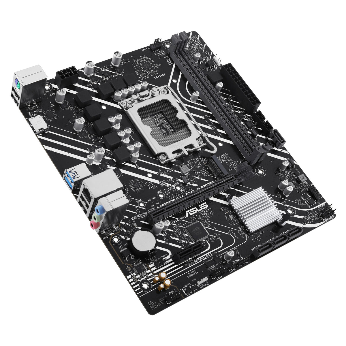 ASUS PRIME H610M-K D4 ARGB micro ATX motherboard - Intel H610 LGA 1700