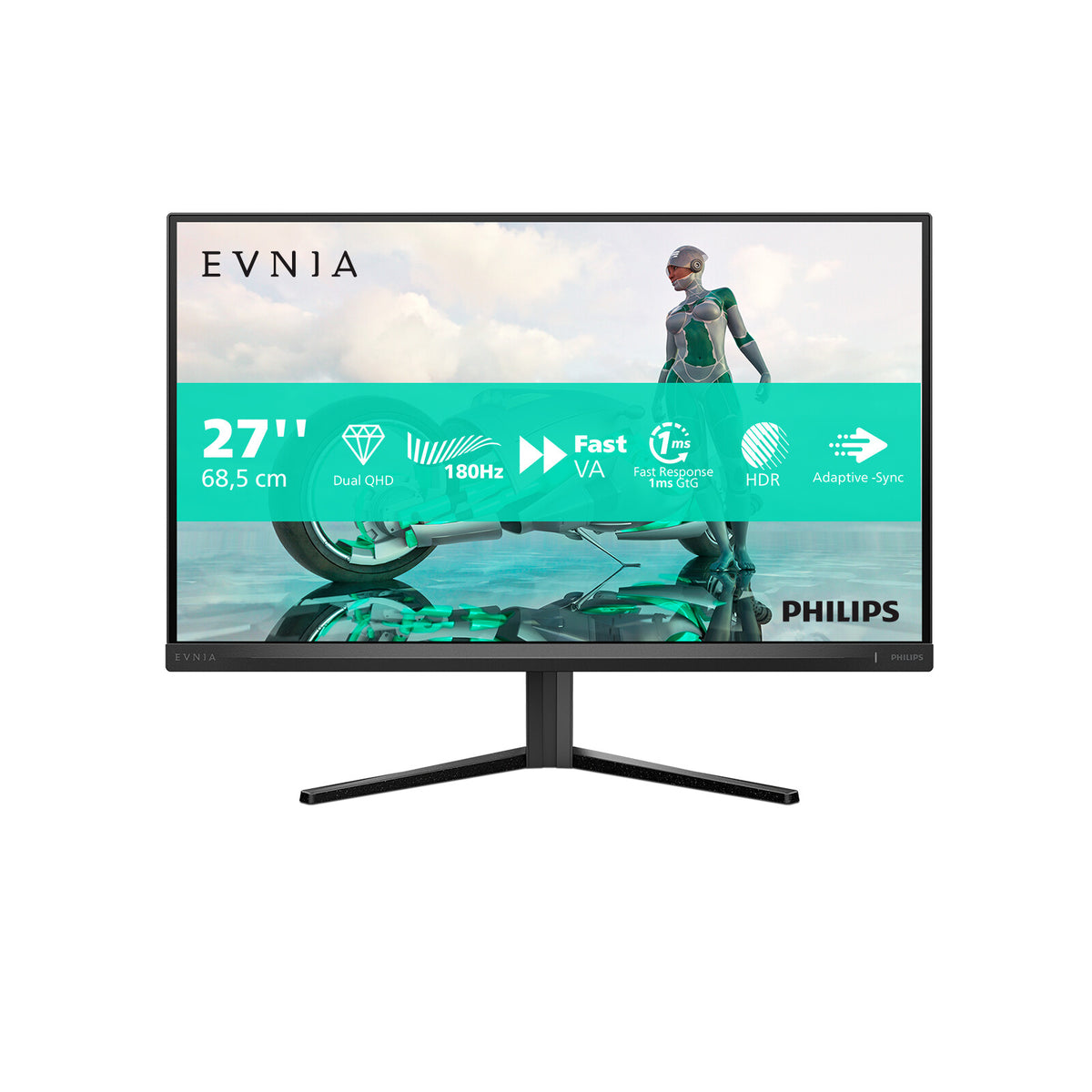 Philips Evnia 27M2N3500NL/00 - 68.6 cm (27&quot;) - 2560 x 1440 pixels Quad HD LCD Monitor