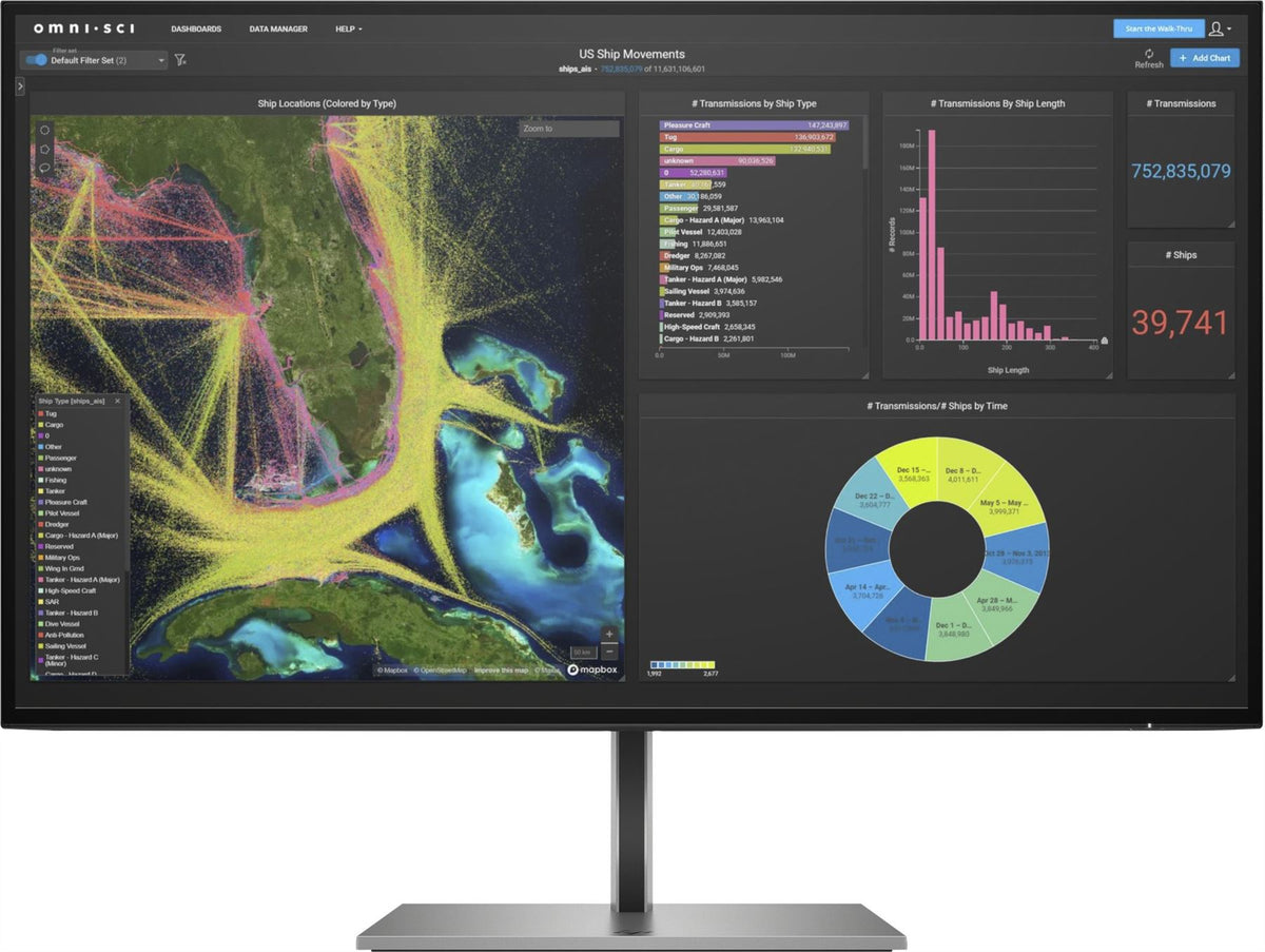 HP Z27k G3 computer monitor 68.6 cm (27&quot;) 3840 x 2160 pixels 4K Ultra HD