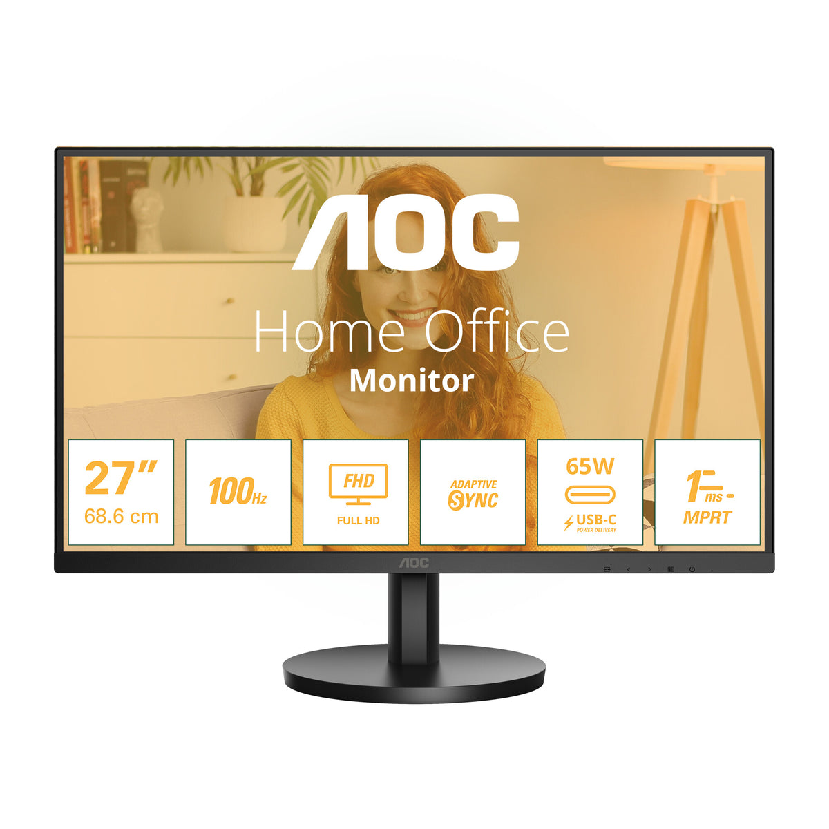 AOC 27B3CA2 - 68.6 cm (27&quot;) - 1920 x 1080 pixels Full HD LED Monitor