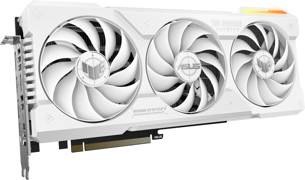 ASUS TUF Gaming White OC Edition - NVIDIA GeForce RTX 4070 Ti SUPER 16 GB GDDR6X graphics card