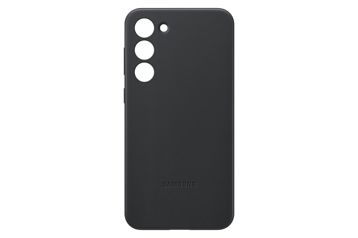 Samsung Leather Case for Galaxy S23+ in Black