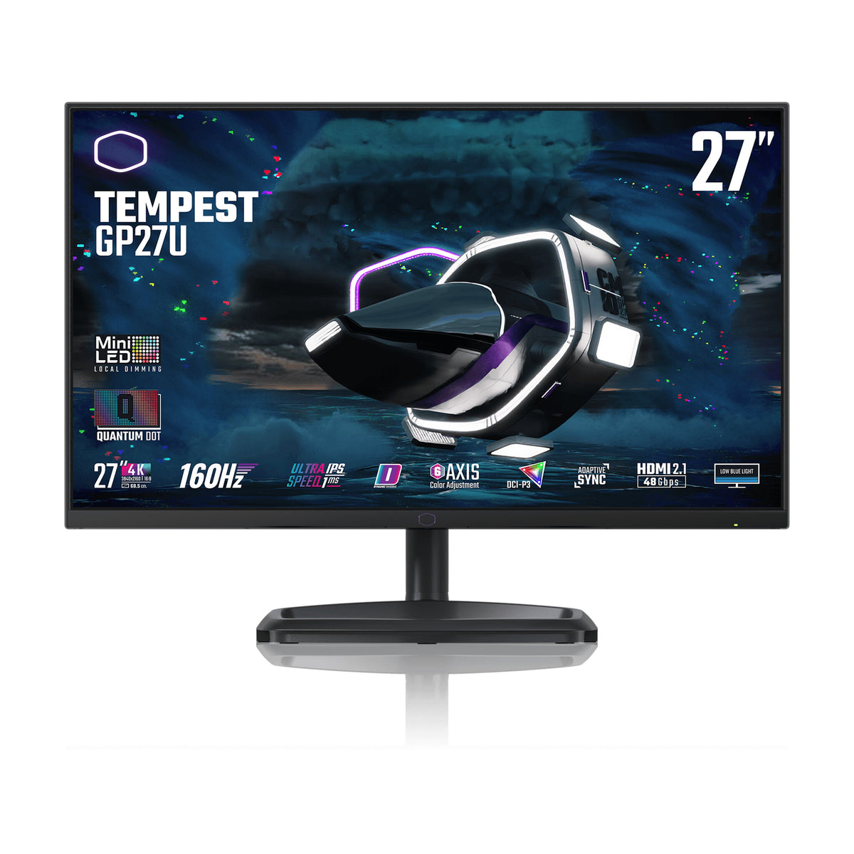 Cooler Master Gaming Tempest GP27U - 68.6 cm (27&quot;) - 3840 x 2160 pixels 4K Ultra HD Monitor