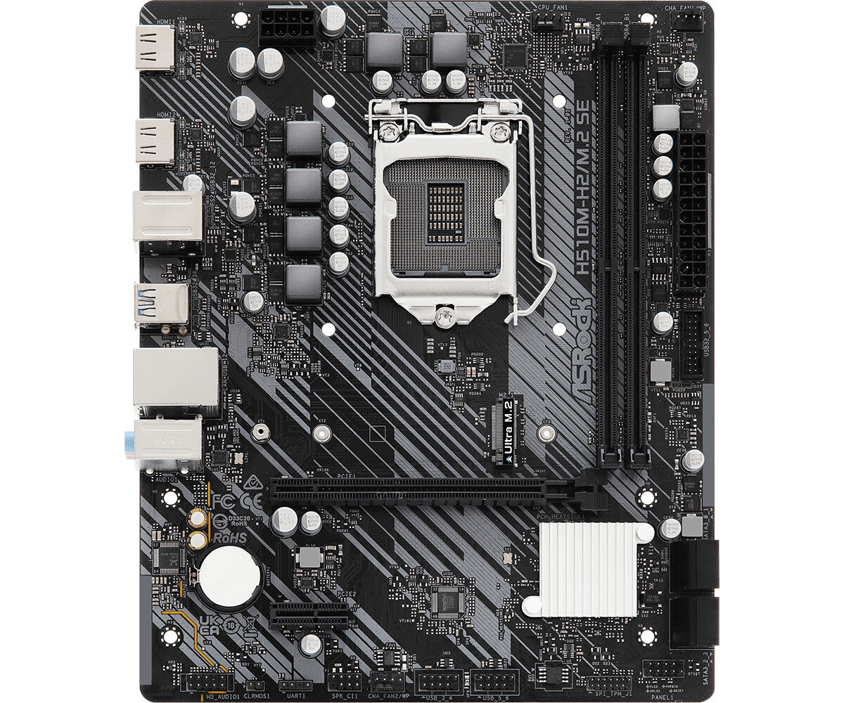 Asrock H510M-H2/M.2 SE micro ATX motherboard - Intel H470 LGA 1200