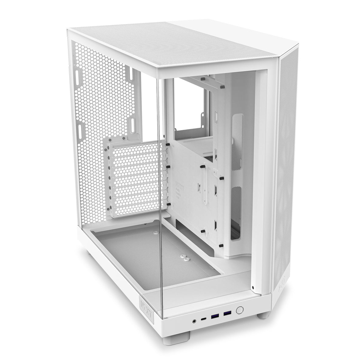 NZXT H6 Flow - ATX Mid Tower Case in White