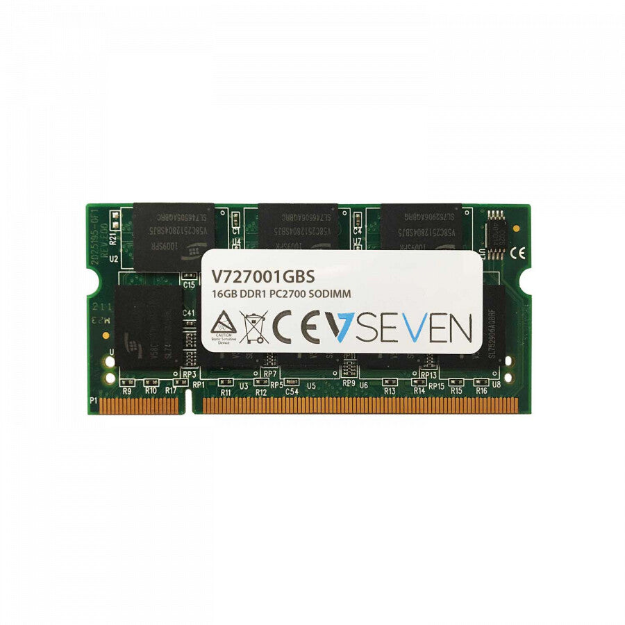 V7 PC2700 - 1 GB 1 x 1 GB DDR1 SO DIMM 333Mhz memory module