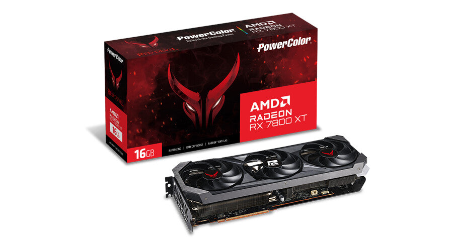 PowerColor Red Devil - AMD 16 GB GDDR6 RX 7800 XT graphics card