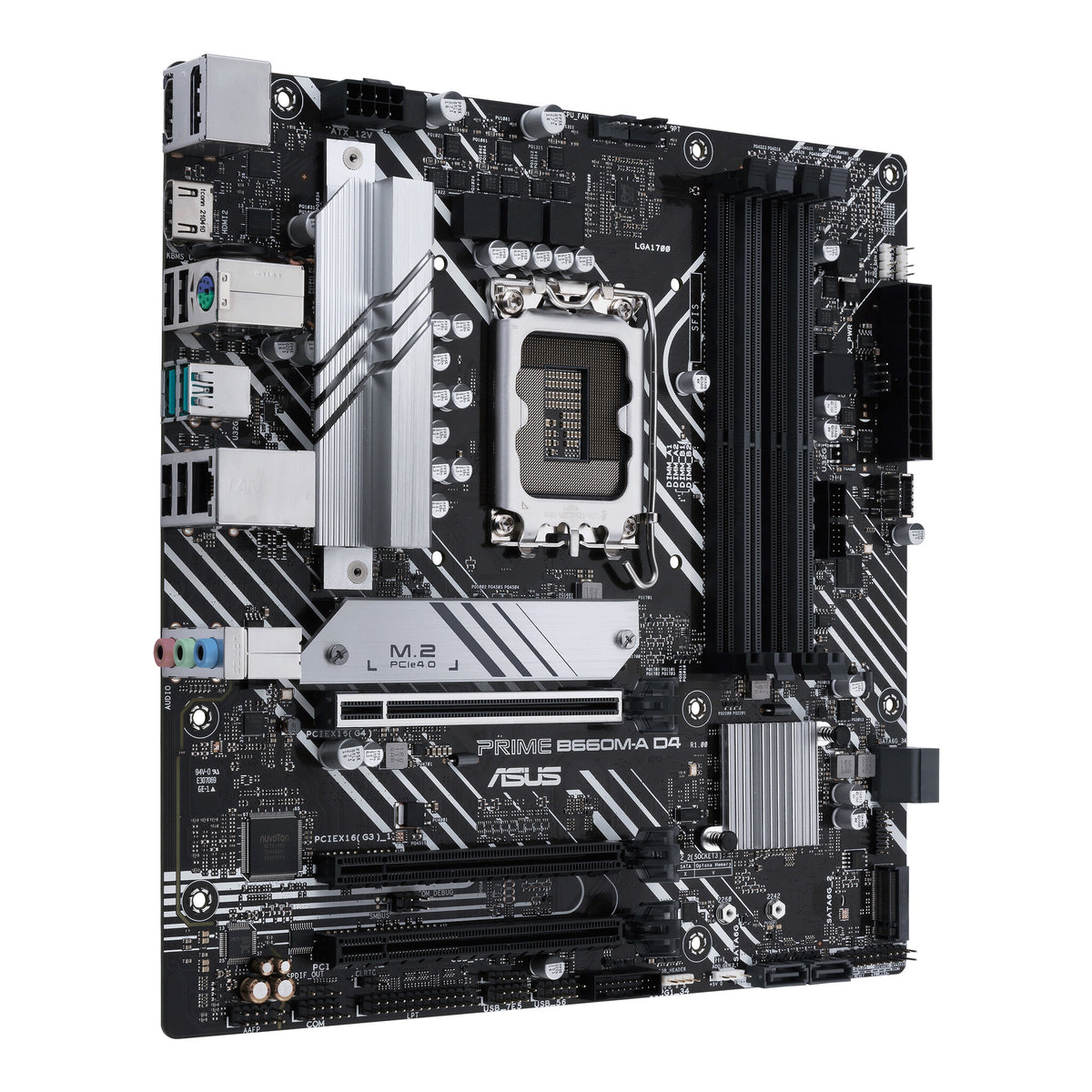 ASUS PRIME B660M-A D4 micro ATX motherboard - Intel B660 LGA 1700