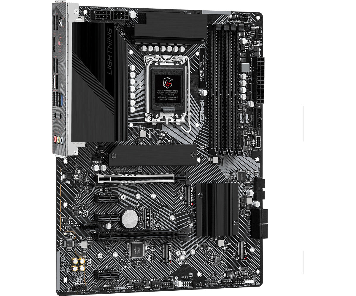 Asrock Z790 PG Lightning/D4 ATX motherboard - Intel Z790 LGA 1700