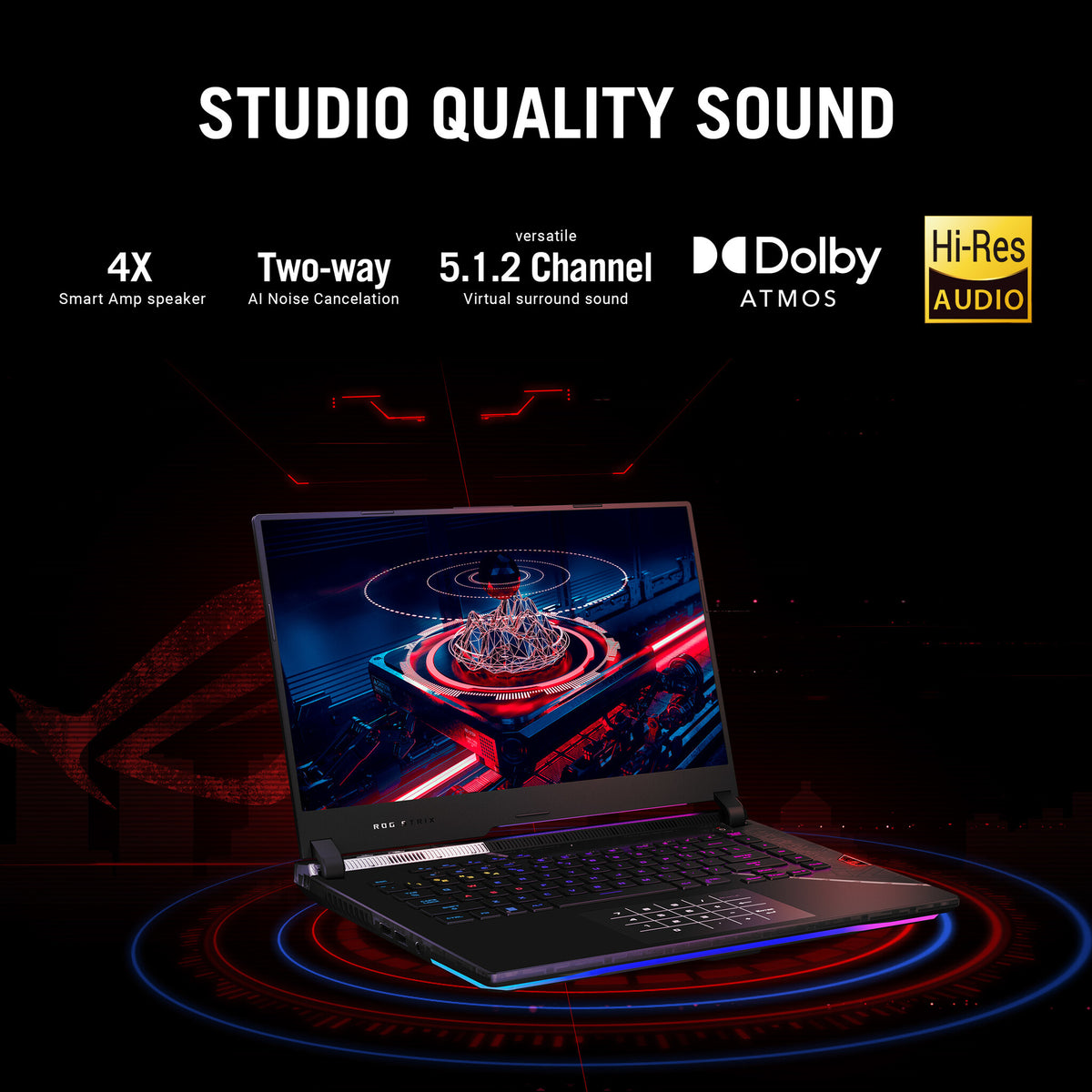 ASUS ROG Strix SCAR 15 Gaming Laptop - Wide Quad HD - 39.6 cm (15.6&quot;) - Intel® Core™ i9-12900H - 16 GB DDR5-SDRAM - 2 TB SSD - NVIDIA GeForce RTX 3070 Ti - Wi-Fi 6E - Windows 11 Home - Black