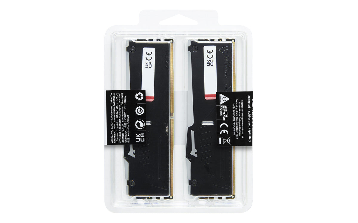 Kingston Technology FURY Beast - 32 GB 2 x 16 GB  DDR5 6000MT/s memory module