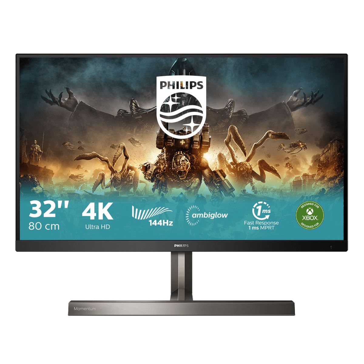 Philips 329M1RV/00 LED display 80 cm (31.5&quot;) 3840 x 2160 pixels 4K Ultra HD Black Monitor