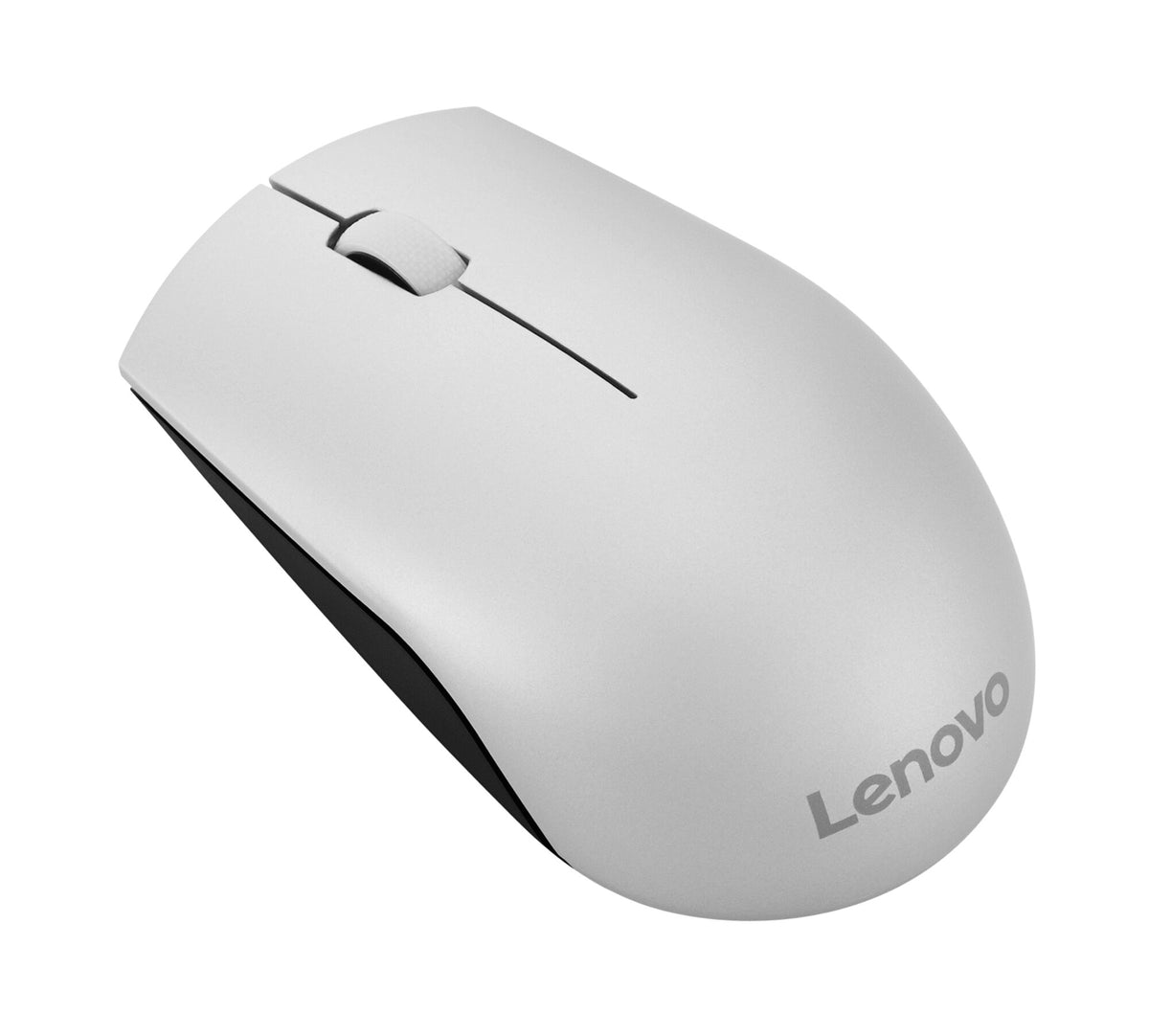 Lenovo 520 - RF Wireless Optical Mouse in Black / Platinum - 1,000 DPI