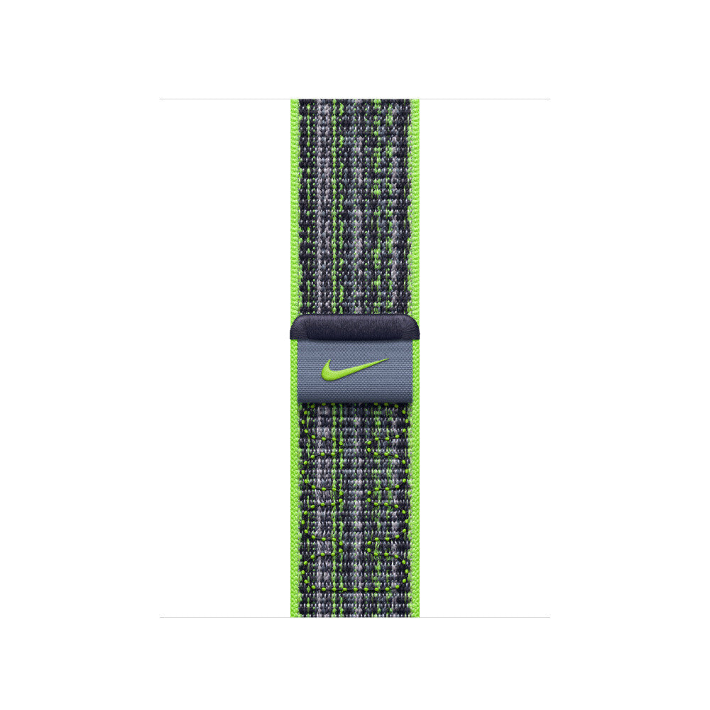 Apple MTL03ZM/A - 41mm Bright Green/Blue Nike Sport Loop