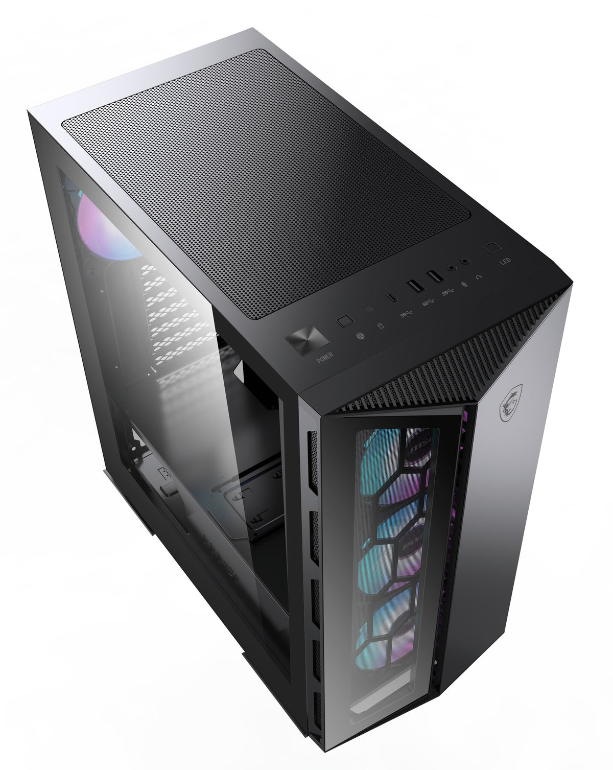 MSI MPG GUNGNIR 110R - ATX Mid Tower Case in Black