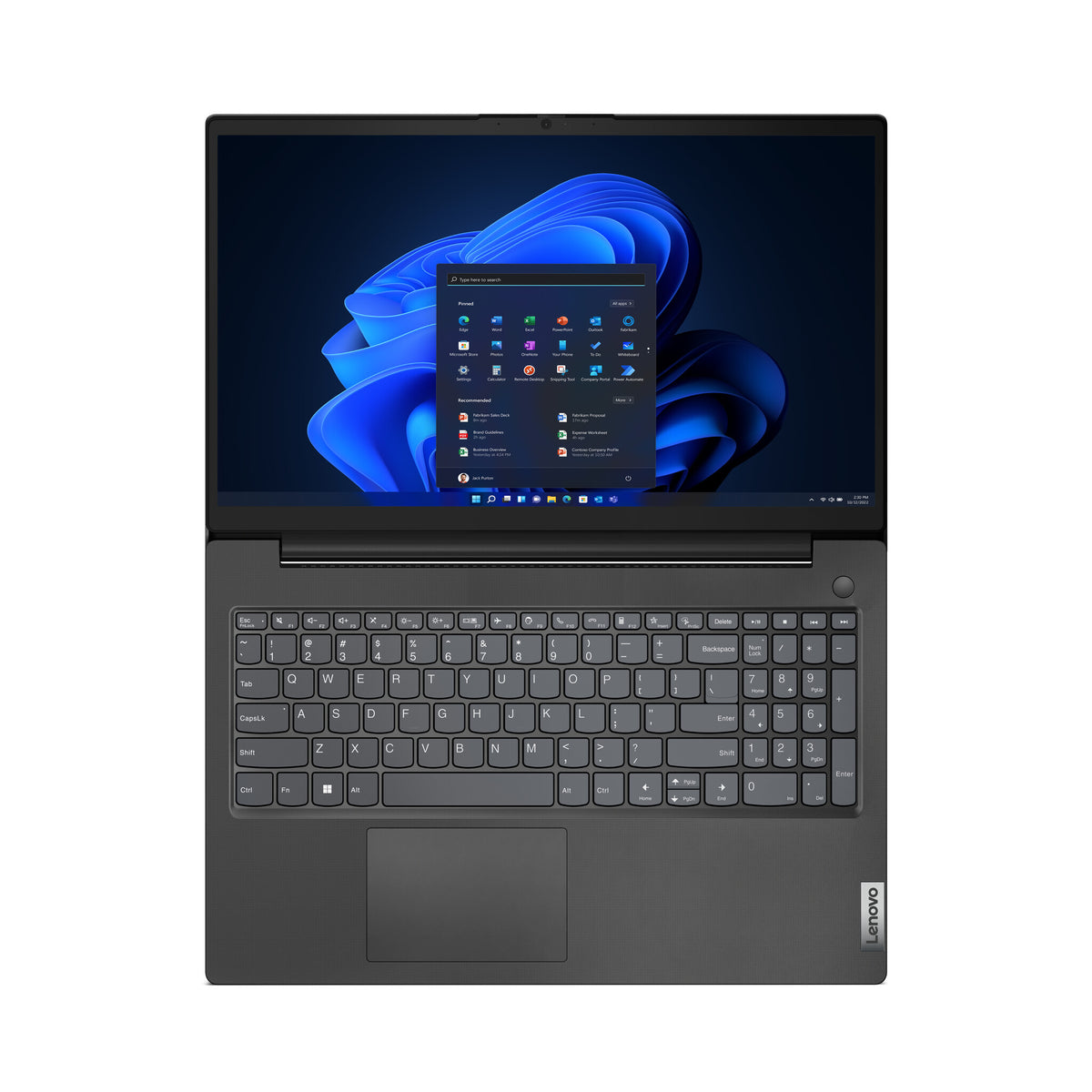 Lenovo V V15 Laptop - 39.6 cm (15.6&quot;) - Intel® Core™ i3-1315U - 8 GB DDR4-SDRAM - 256 GB SSD - Wi-Fi 5 - Windows 11 Home - Black