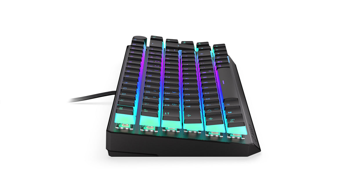 ENDORFY Thock 75% - USB Wired + RF Wireless RGB Mechanical Keyboard in Black (QWERTZ German)