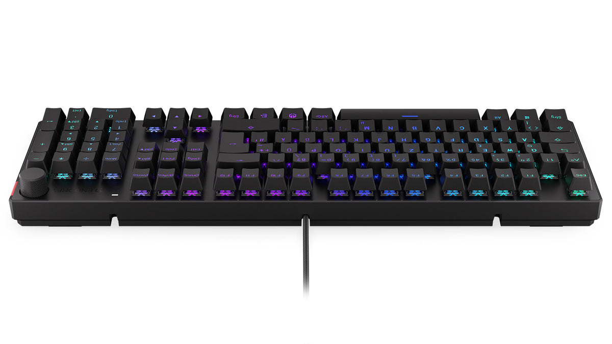 ENDORFY Thock - USB Wired RGB Mechanical Keyboard in Black (QWERTZ German)