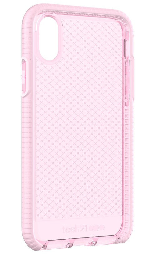 Tech21 Evo Check for iPhone X in Rose Tint