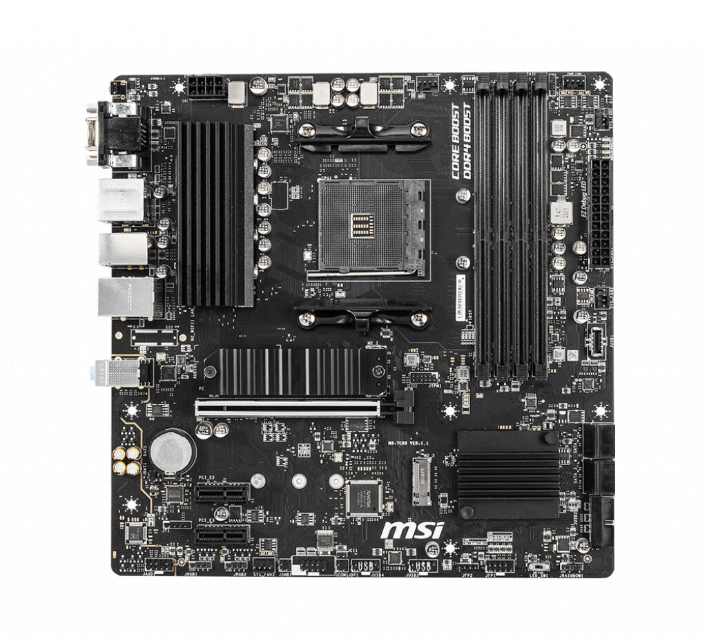 MSI B550M PRO-VDH micro ATX motherboard - AMD B550 Socket AM4