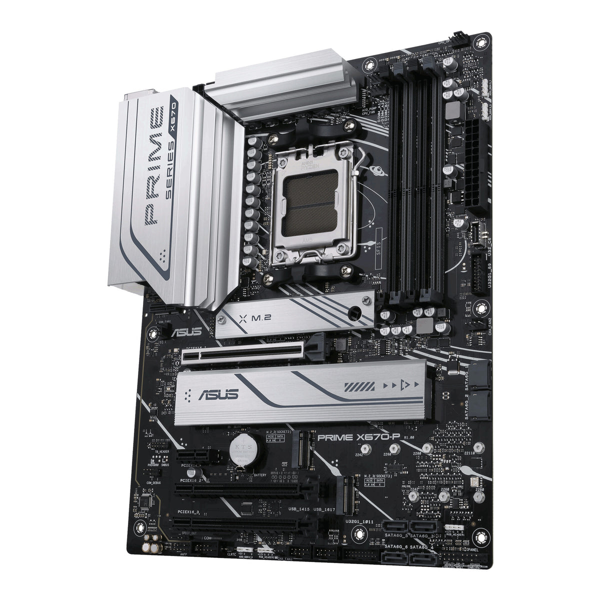 ASUS PRIME X670-P-CSM ATX motherboard - AMD X670 Socket AM5