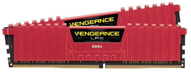 Corsair Vengeance LPX - 32GB 2 x 16 GB DDR4 2666 MHz memory module in Red