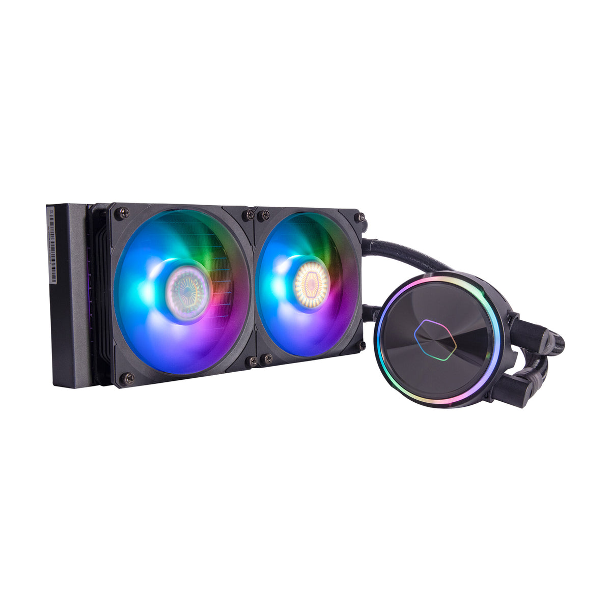 Cooler Master MasterLiquid PL240 Flux - Liquid Processor Cooling Kit in Black - 240mm