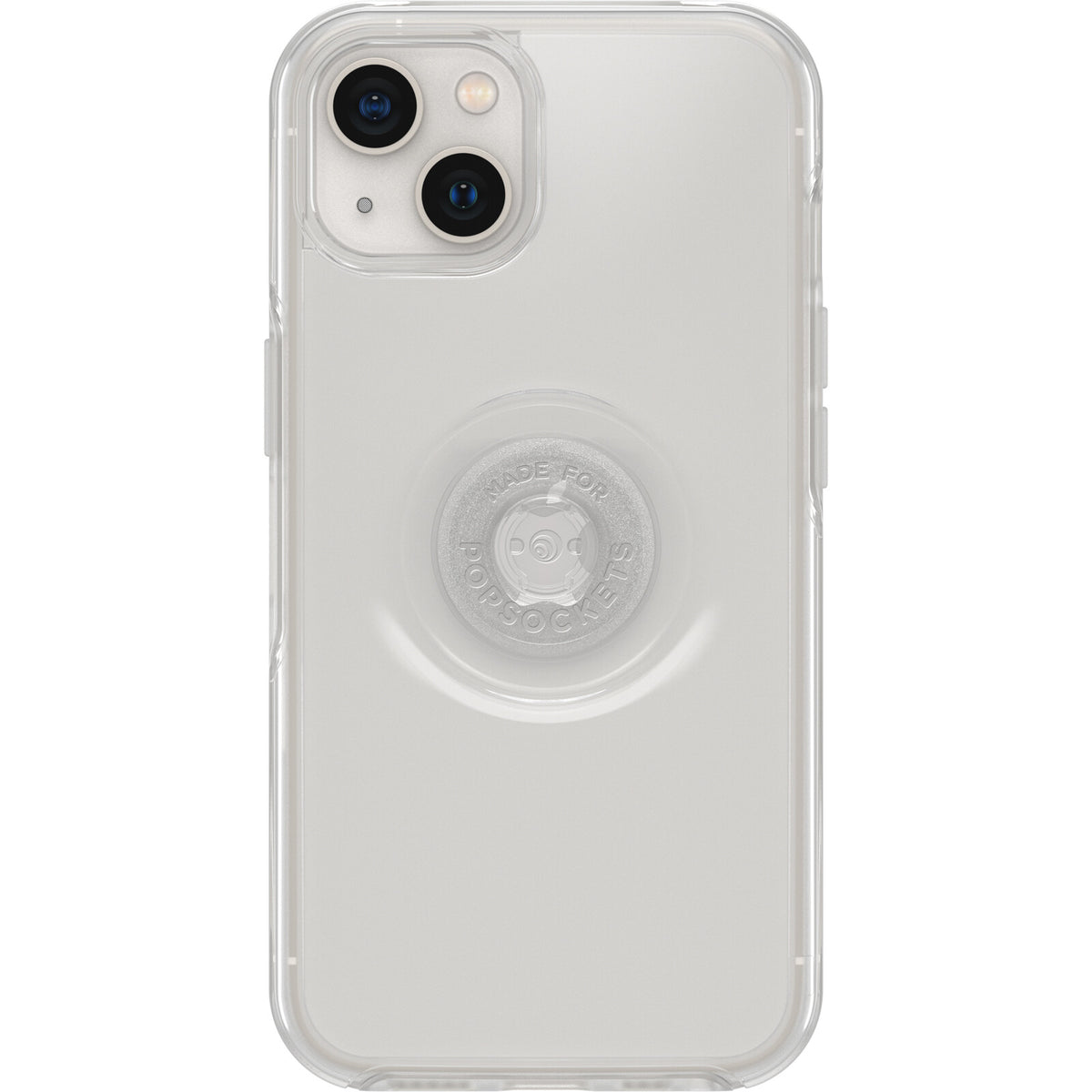 OtterBox Otter+Pop Case for iPhone 13 with PopSockets PopGrip in Clear