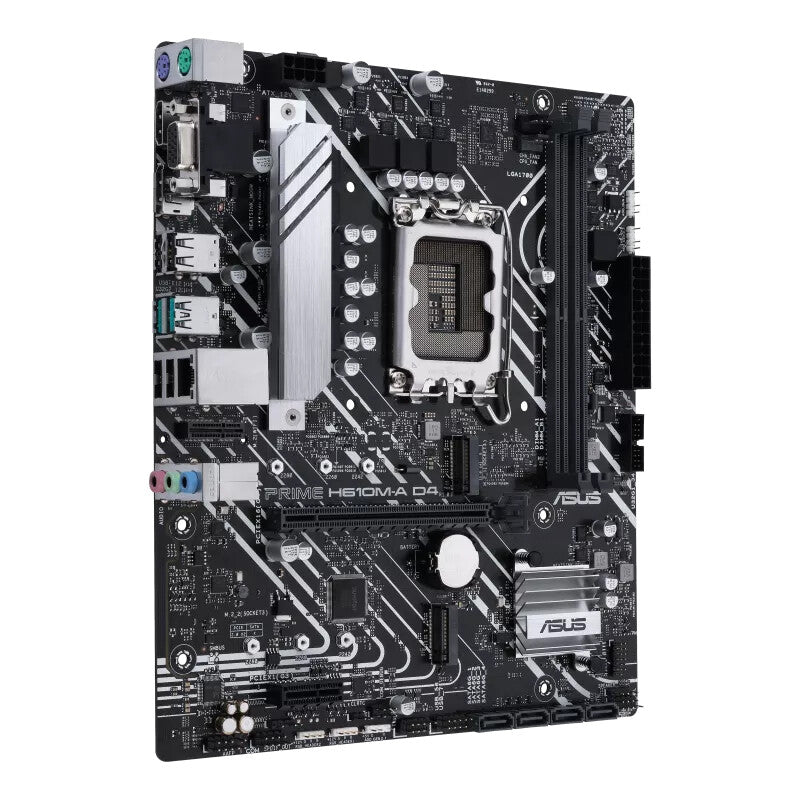 ASUS PRIME H610M-A D4-CSM micro ATX motherboard - Intel H610 LGA 1700