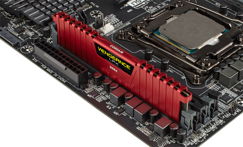 Corsair Vengeance LPX - 32GB 2 x 16 GB DDR4 2666 MHz memory module in Red