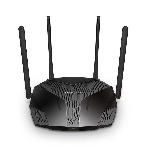 Mercusys AX3000 - Gigabit Ethernet Dual-band (2.4 GHz / 5 GHz) Wi-Fi 6 wireless router in Black