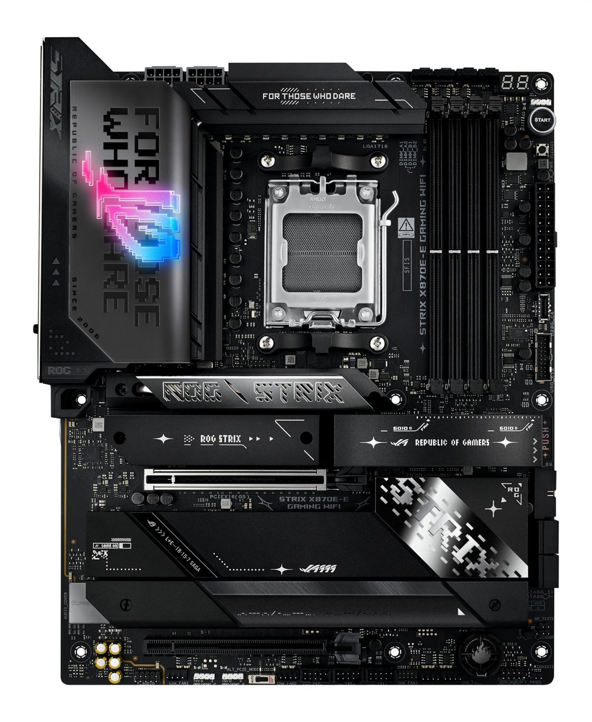 ASUS ROG STRIX X870E-E GAMING WIFI ATX motherboard - AMD X870E Socket AM5