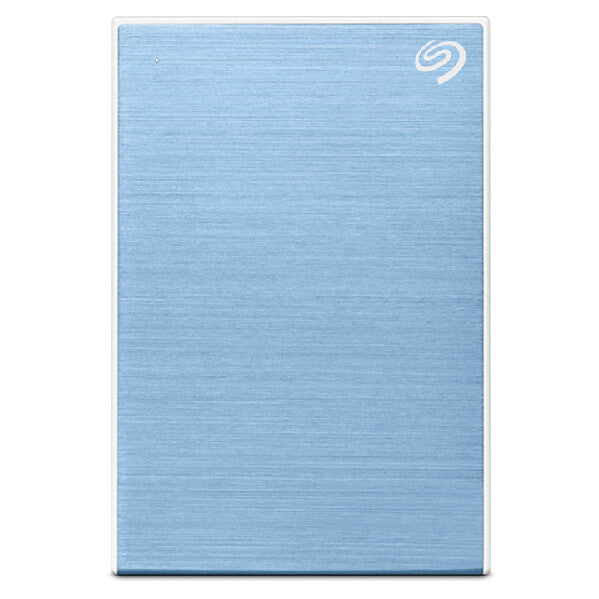 Seagate One Touch - External Hard Drive in Light Blue - 5 TB