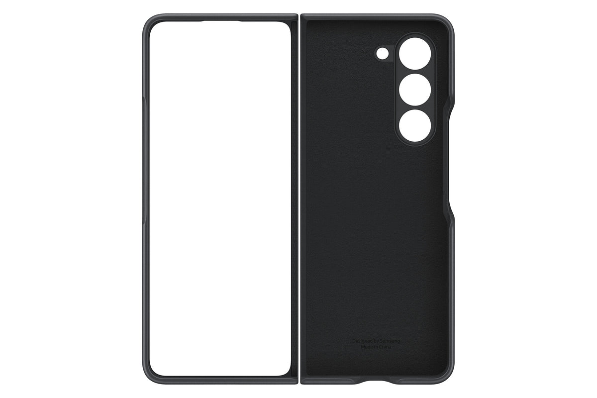 Samsung Eco Leather Case for Galaxy Z Fold5 in Black