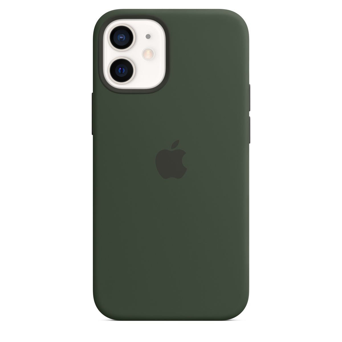 Apple iPhone 12 mini Silicone Case with MagSafe in Cypress Green