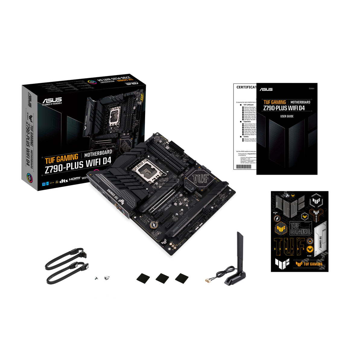 ASUS TUF GAMING Z790-PLUS WIFI D4 ATX motherboard - Intel Z790 LGA 1700