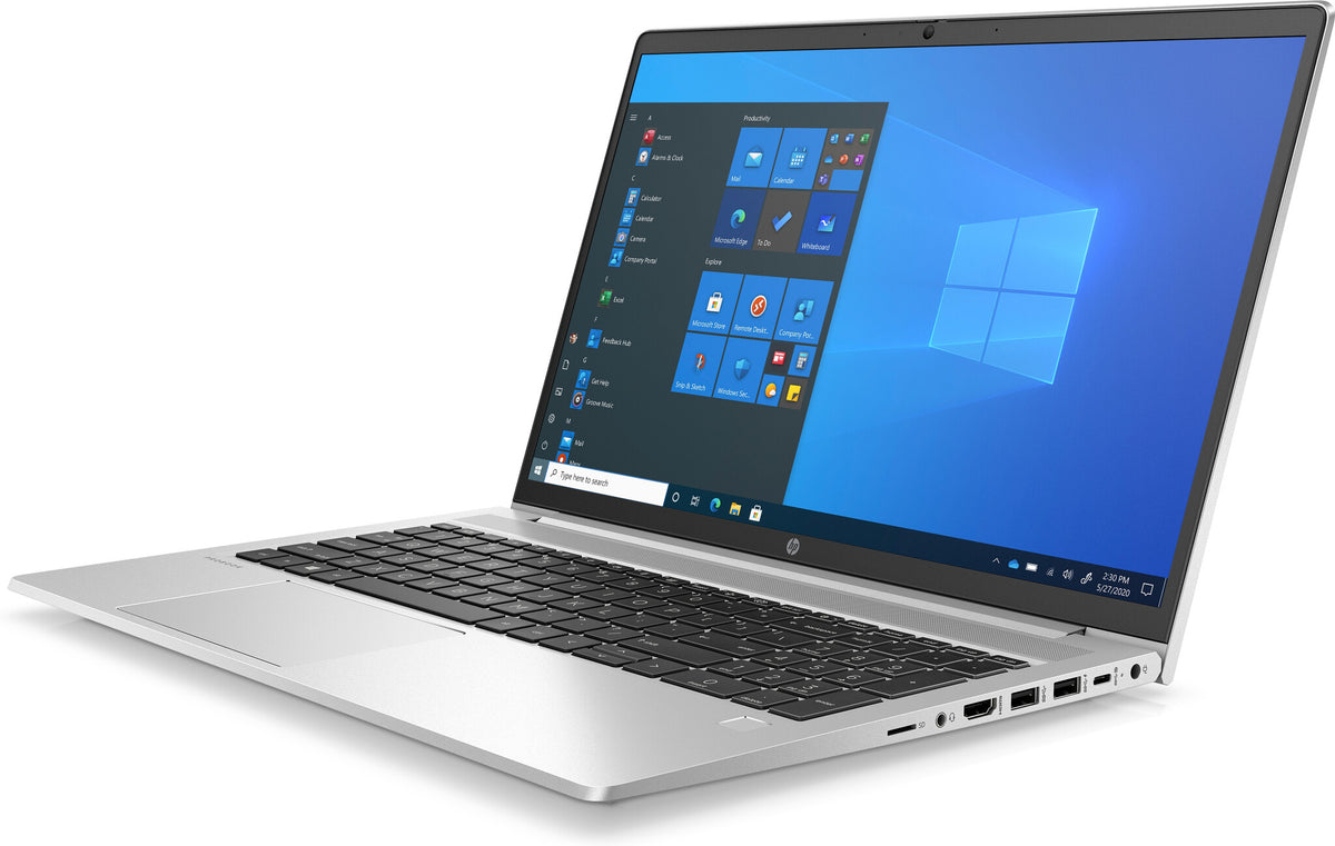 HP ProBook 450 G8 Laptop - 39.6 cm (15.6&quot;) - Intel® Core™ i5-1135G7 - 8 GB DDR4-SDRAM - 256 GB SSD - Wi-Fi 6 - Windows 10 Pro - Silver