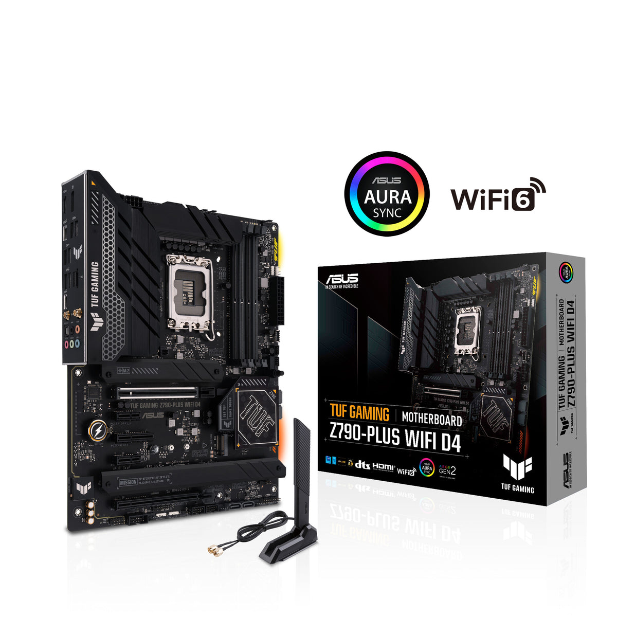 ASUS TUF GAMING Z790-PLUS WIFI D4 ATX motherboard - Intel Z790 LGA 1700